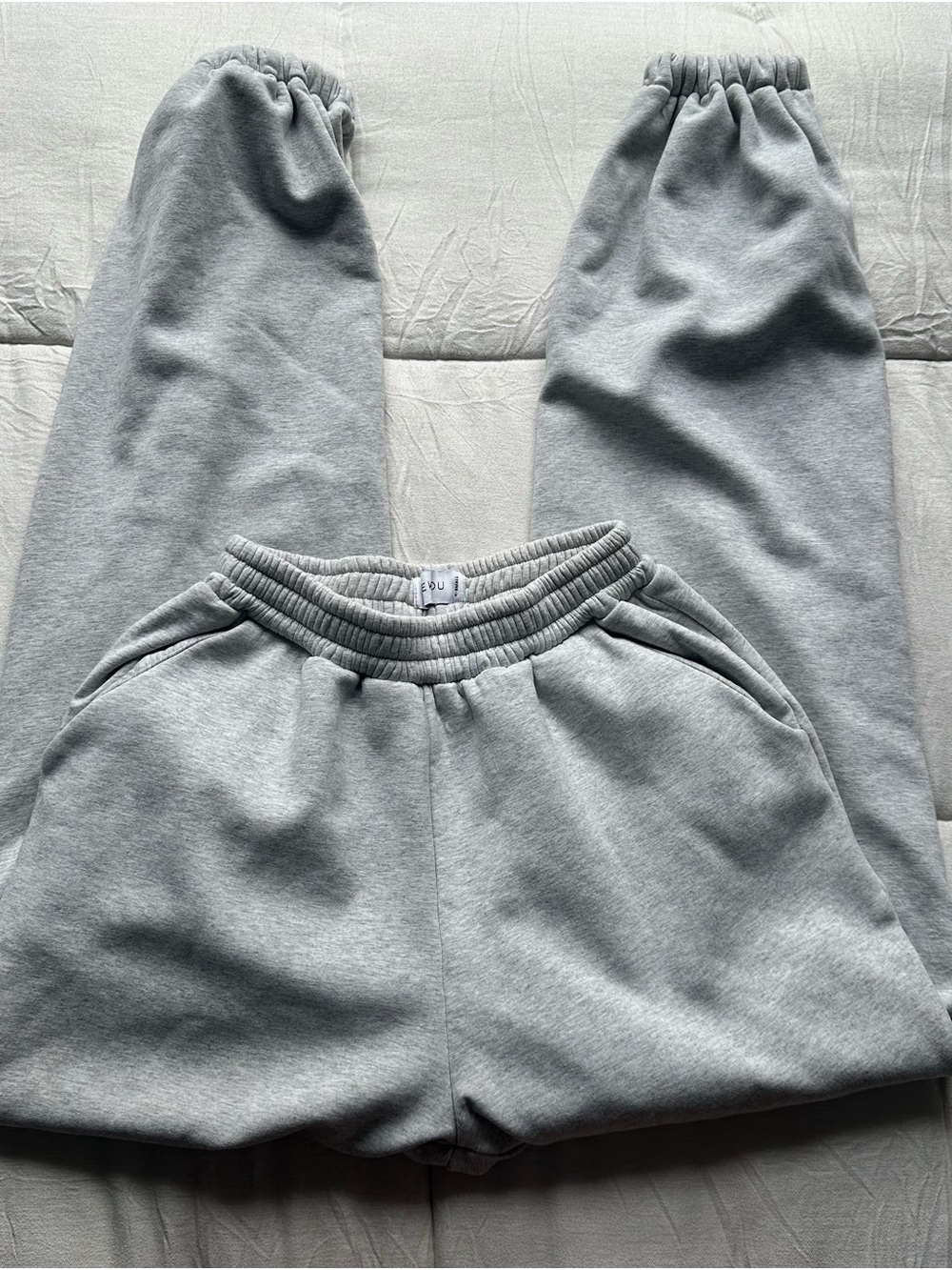 Women's Gray jogger sweatpants - Comfortable Everyday Track Pants